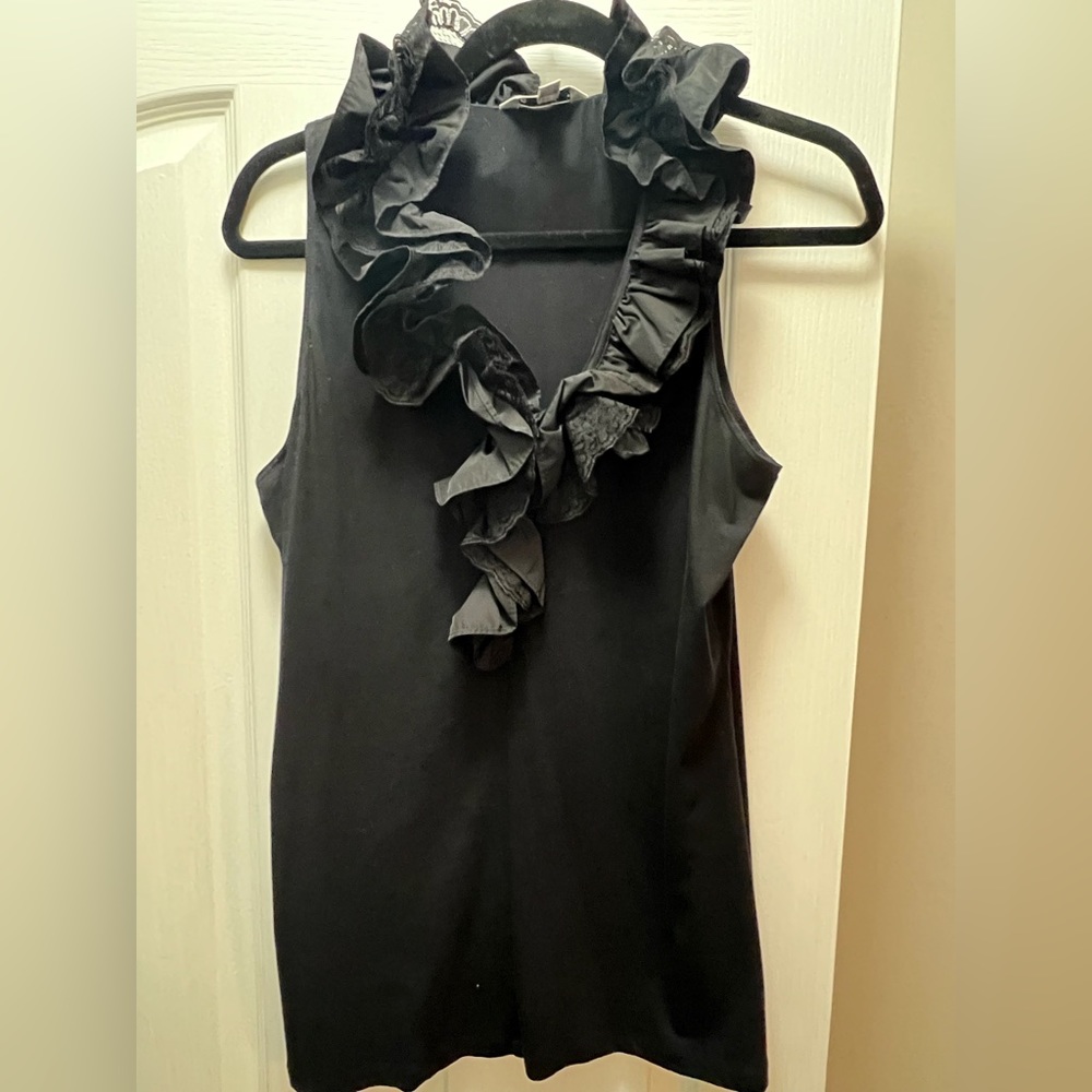 Black CAbi sleeveless top